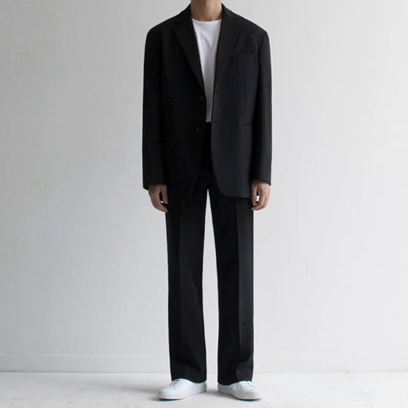 Gentleman's Classic Suit Combo - Blazer & Trousers