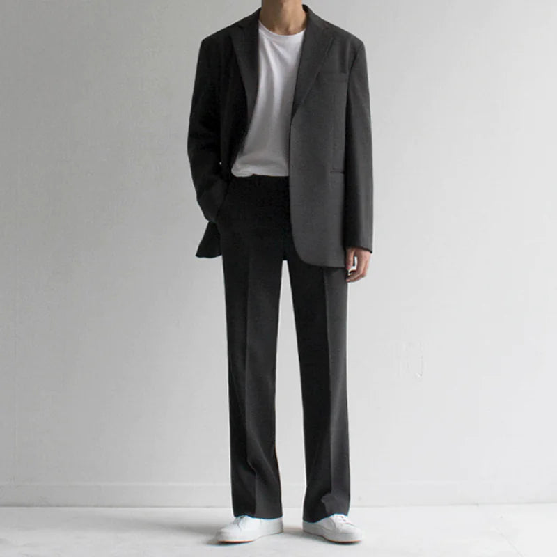 Gentleman's Classic Suit Combo - Blazer & Trousers