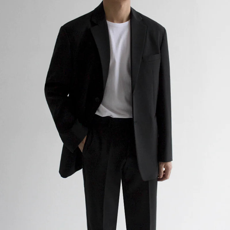 Gentleman's Classic Suit Combo - Blazer & Trousers