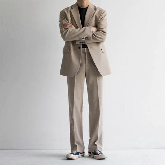 Gentleman's Classic Suit Combo - Blazer & Trousers